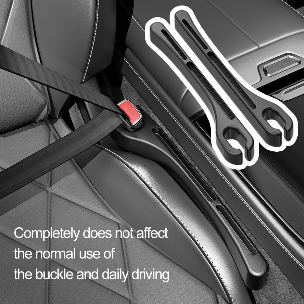 2PCS Car Seat Gap Filler Organizer with Phone Holder,[Upgrade Version] Car Seat - Picture 6 of 6